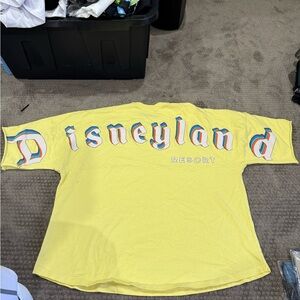 Disney Yellow Short Sleeve Tee